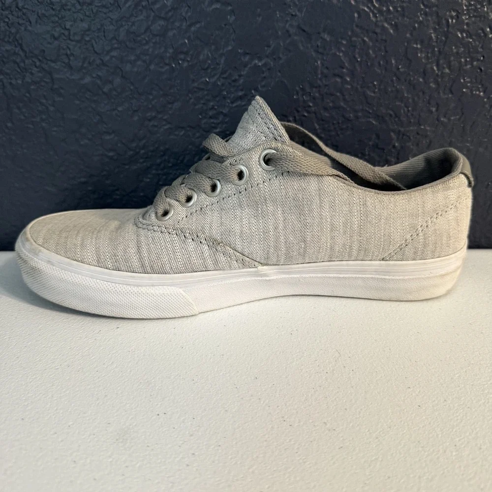Vans Atwood Sneakers Size 6 Gray Low Top Textile Lace Up Shoes